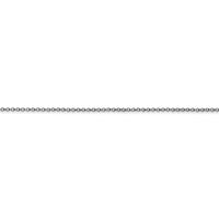 Thumbnail for 14k White Gold 1.15mm Rolo Pendant Chain