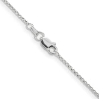 Thumbnail for 14k White Gold 1.15mm Rolo Pendant Chain
