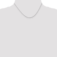 Thumbnail for 14k White Gold 1.15mm Rolo Pendant Chain