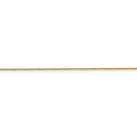 Thumbnail for 14k .9mm D/C Round Open Link Cable Chain
