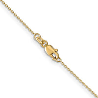 Thumbnail for 14k .8mm D/C Cable with Lobster Clasp Chain