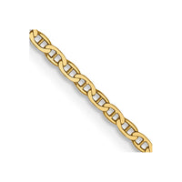 Thumbnail for 14k 1.5mm Lightweight Flat Anchor Link Chain