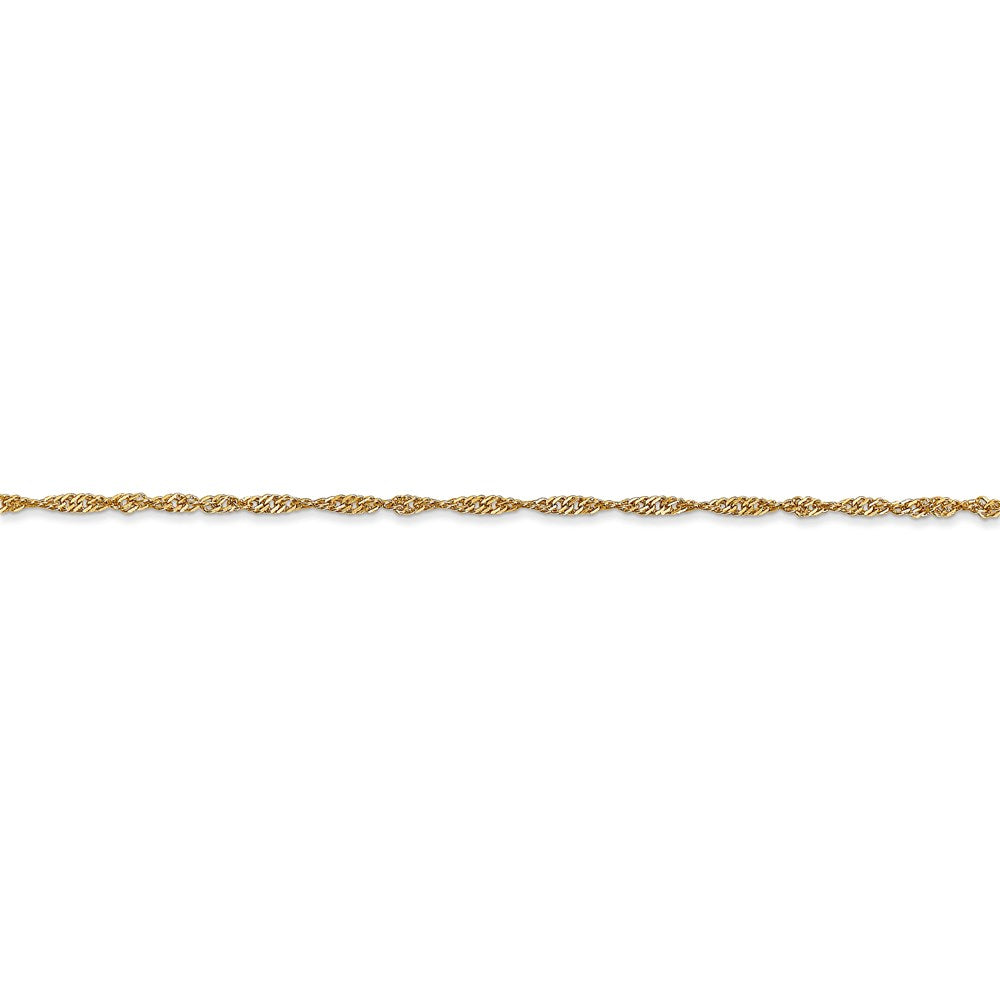 14k 1.4mm Singapore Chain