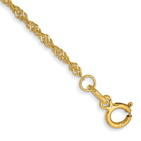 Thumbnail for 14k 1.4mm Singapore Chain