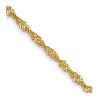 Thumbnail for 14k 1.4mm Singapore Chain