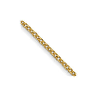 Thumbnail for 14k 1mm Round Open Link Cable Chain
