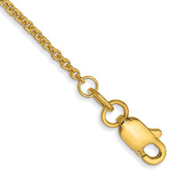Thumbnail for 14k 1.4mm Round Open Link Cable Chain