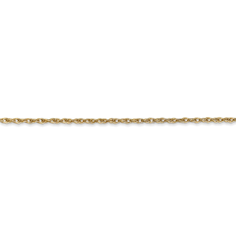 14k 1.3mm Heavy-Baby Rope Chain