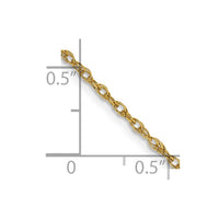 Thumbnail for 14k 1.3mm Heavy-Baby Rope Chain