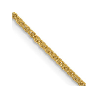 Thumbnail for 14k 1.2mm Diamond-cut Spiga Chain