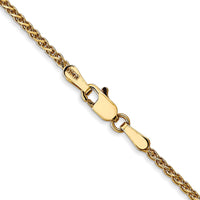 Thumbnail for 14k 1.4mm D/C Spiga Chain