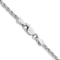 Thumbnail for 14k WG 2.25mm Parisian Wheat Chain