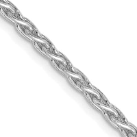 Thumbnail for 14k WG 2.25mm Parisian Wheat Chain