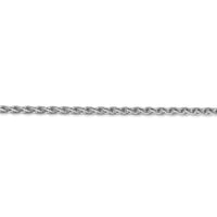 Thumbnail for 14k WG 3mm Parisian Wheat Chain