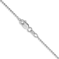 Thumbnail for 14k WG 1.2mm D/C Beaded Chain