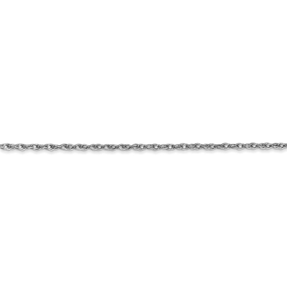 14k WG 1.3mm Heavy-Baby Rope Chain