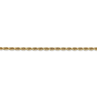 Thumbnail for 14k 2.25mm Diamond-cut Quadruple Rope Chain