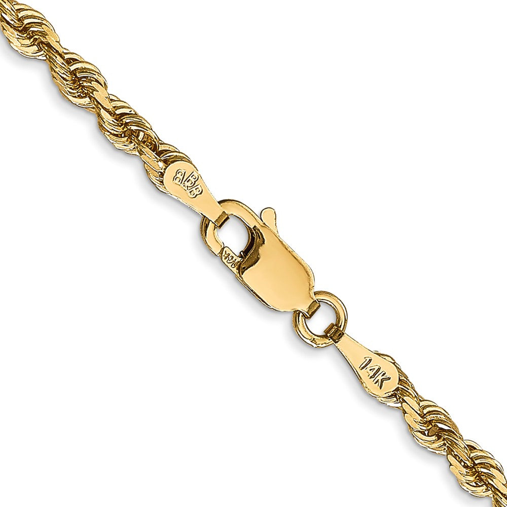14k 3.0mm D/C Quadruple Rope Chain