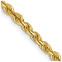 Thumbnail for 14k 3.0mm D/C Quadruple Rope Chain