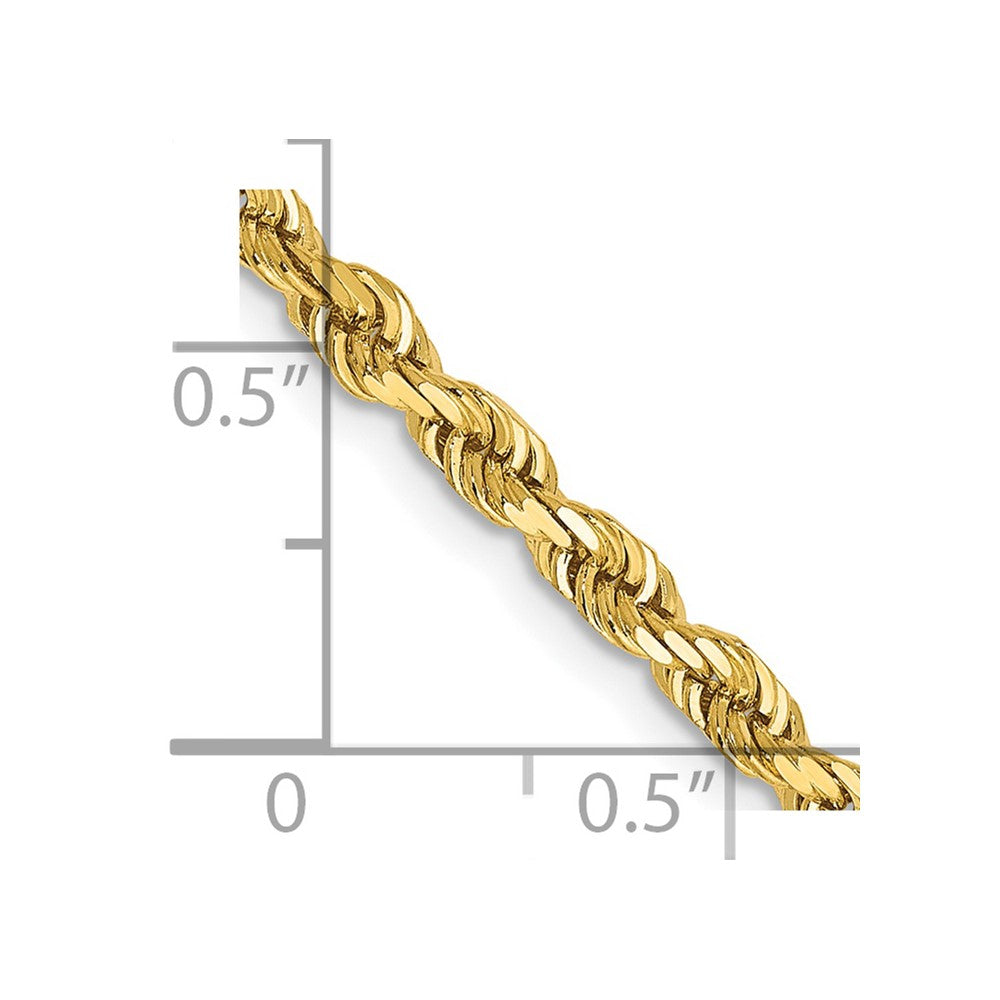 14k 3.35mm D/C Quadruple Rope Chain