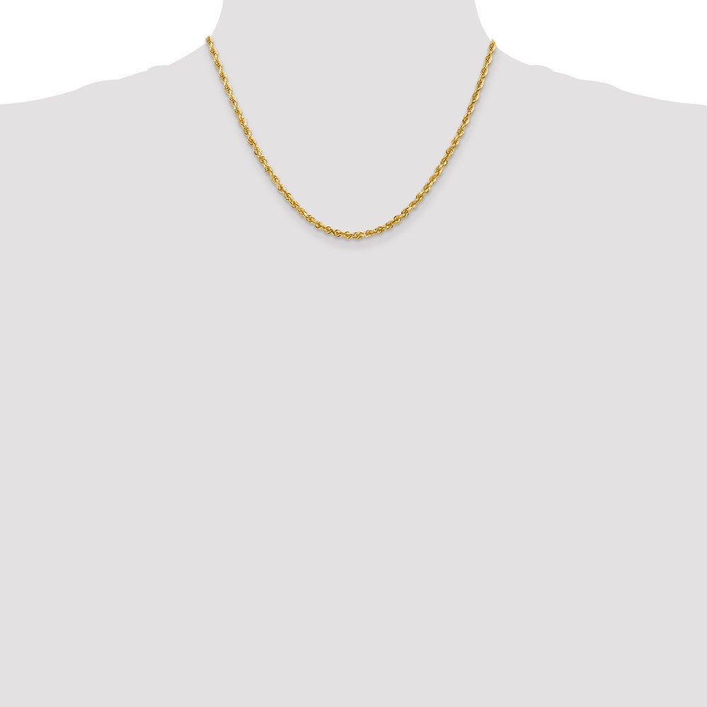 14k 3.35mm D/C Quadruple Rope Chain