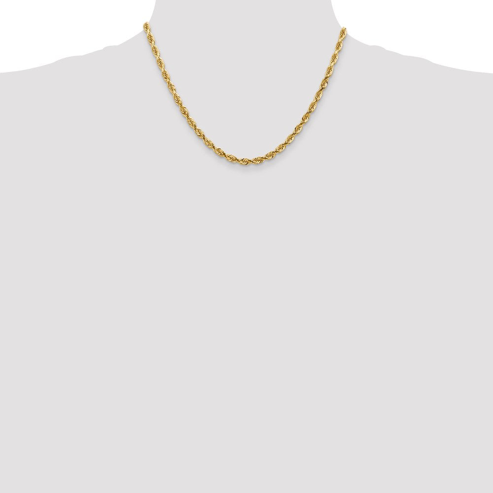 14k 4.5mm D/C Quadruple Rope Chain