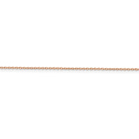 Thumbnail for 14k Rose Gold 1.0mm Diamond-cut Cable Chain