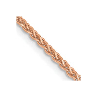 Thumbnail for 14k Rose Gold 1.4mm D/C Spiga Chain