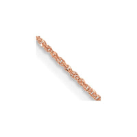 Thumbnail for 14K Rose Gold .7mm Ropa Chain