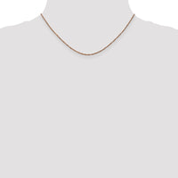 Thumbnail for 14K Rose Gold 1.7mm Ropa Chain