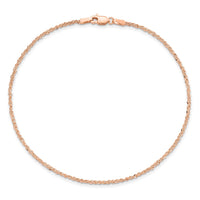 Thumbnail for 14K Rose Gold 1.7mm Ropa Chain