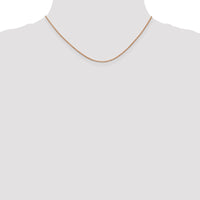 Thumbnail for 14k Rose Gold 1.0mm Box Chain