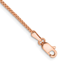 Thumbnail for 14k Rose Gold 1.10mm Box Chain