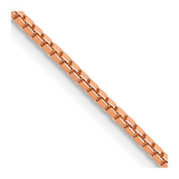 Thumbnail for 14k Rose Gold 1.3mm Box Chain