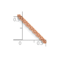Thumbnail for 14k Rose Gold 1.8mm D/C Spiga Chain