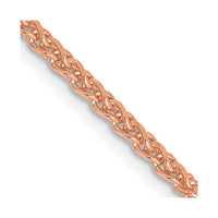 Thumbnail for 14k Rose Gold 1.8mm D/C Spiga Chain