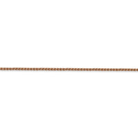 Thumbnail for 14k Rose Gold 1.2mm D/C Spiga Chain