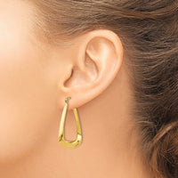 Thumbnail for 14k Fancy Hoop Earrings