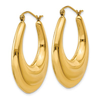 Thumbnail for 14k Polished Hoop Earrings
