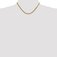 Thumbnail for 14k 3mm Silky Herringbone Chain