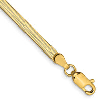 Thumbnail for 14k 3mm Silky Herringbone Chain