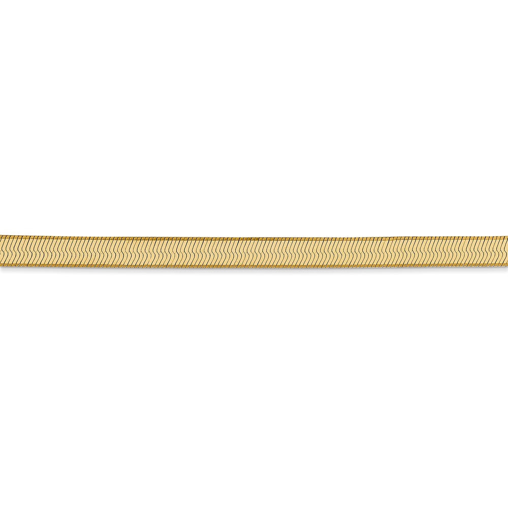 14k 4mm Silky Herringbone Chain