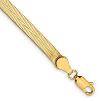 Thumbnail for 14k 4mm Silky Herringbone Chain