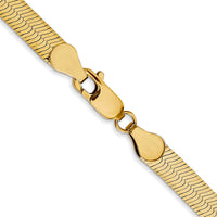 Thumbnail for 14k 5mm Silky Herringbone Chain
