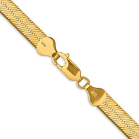 Thumbnail for 14k 6.5mm Silky Herringbone Chain