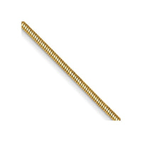 Thumbnail for 14k .8mm Round Snake Chain