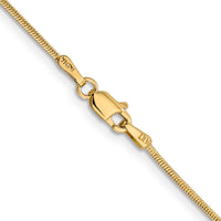 Thumbnail for 14k 1.1mm Round Snake Chain