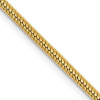 Thumbnail for 14k 1.85mm Round Snake Chain