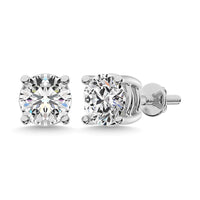 Thumbnail for 14K White Gold 1/4 Ct.Tw. Supreme Diamond Stud Earrings