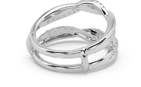 Thumbnail for 14K WHITE GOLD 1/2 CT.TW. DIAMOND GUARD RING